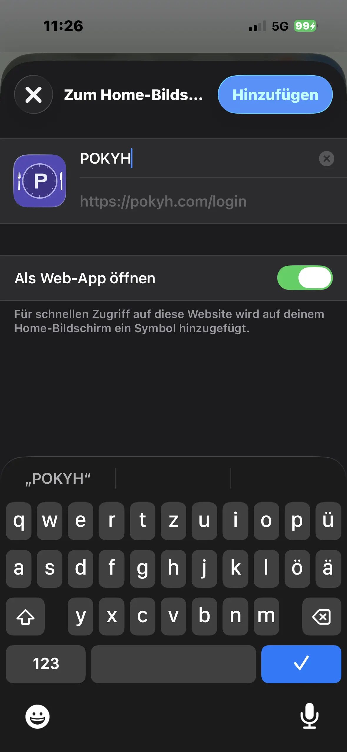 Schritt 04: Hinzufügen